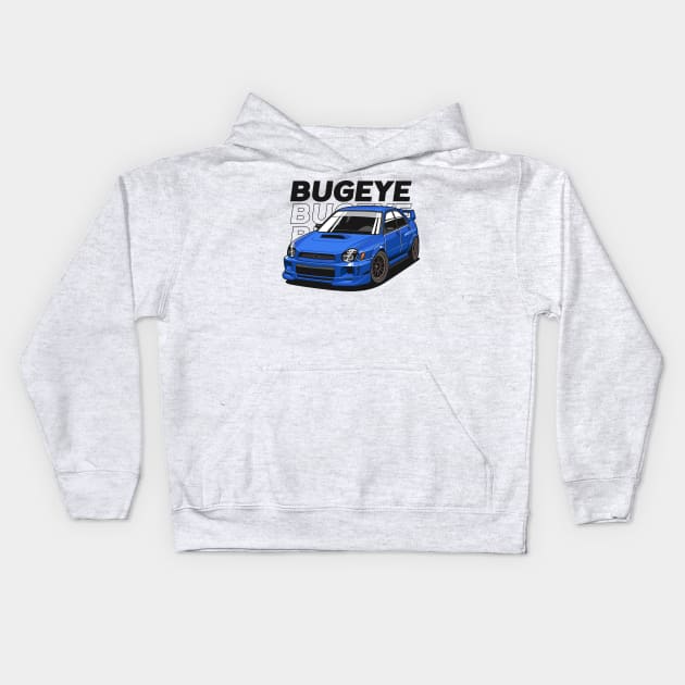 Subaru WRX Bugeye Kids Hoodie by squealtires